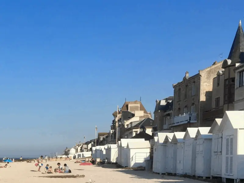 Photo de la plage de Saint-Aubin-sur mer - 2
